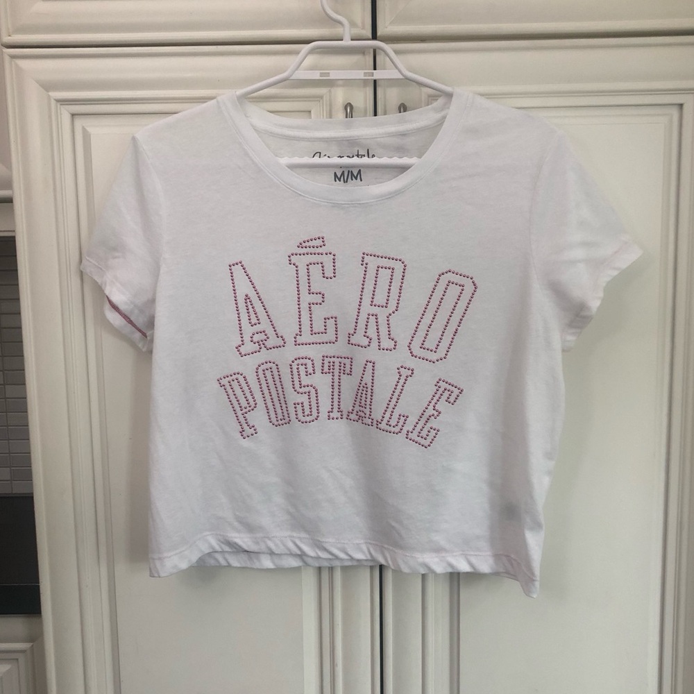Aeropostale women’s graphic crop t-shirt